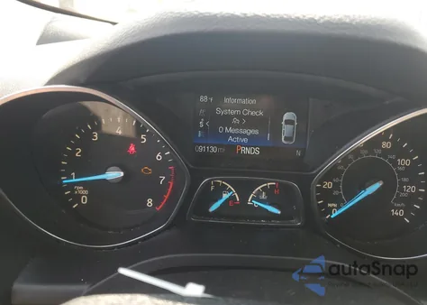 2018 Ford Escape Se из США, поврежденный, VIN 1FMCU0GD7JUD42450